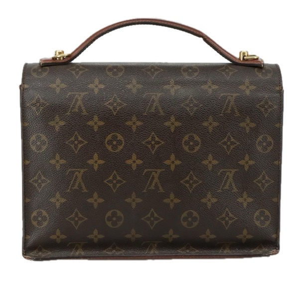 LOUIS VUITTON Monogram Monceau28 Hand Bag M51185 LV Auth 107555 - Picture 2 of 16